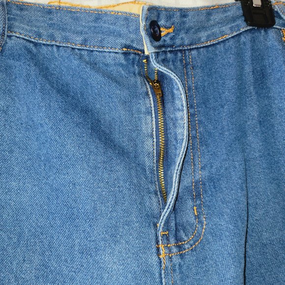 Tri Wasit Comfort System Men 38 Cargo Medium Wash Casual Denim Blue Jean Shorts - Picture 5 of 9